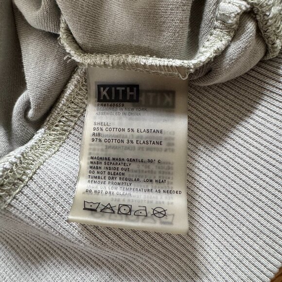 Kith Women Sage Green Sweatshirt Spring XS - Picture 7 of 9